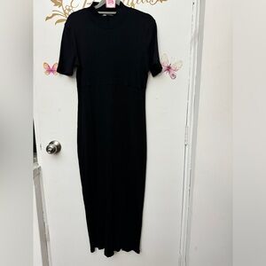 Zara long black maxi Dress
